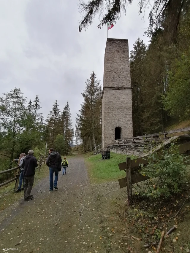 Kamin am Bergbau Wanderweg Ramsbeck