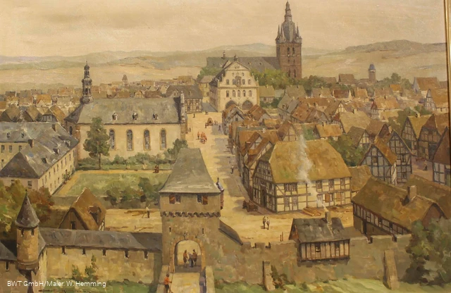 Historisches Stadtansicht
