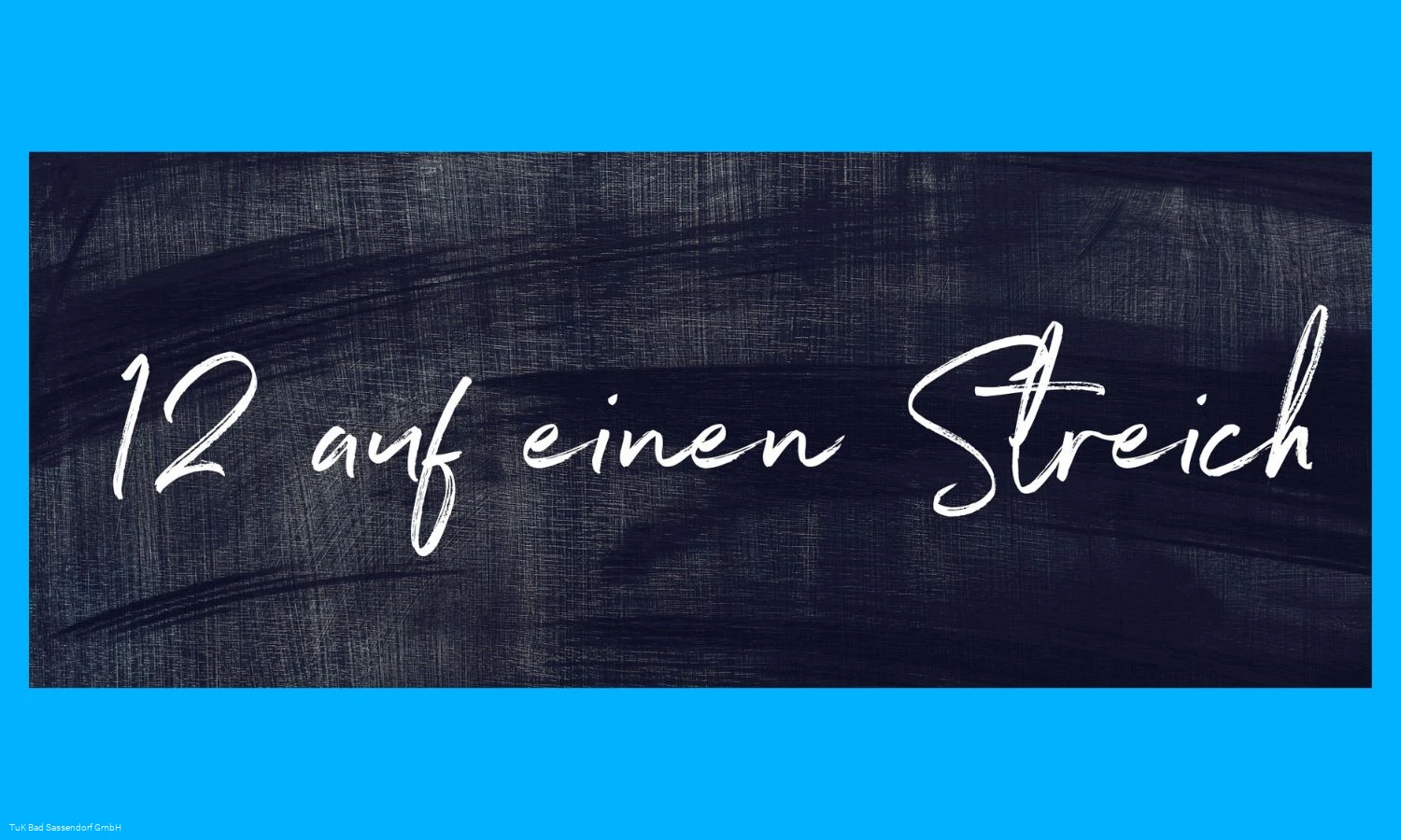 12 auf einen Streich - Logo Radtouren Bad Sassendorf