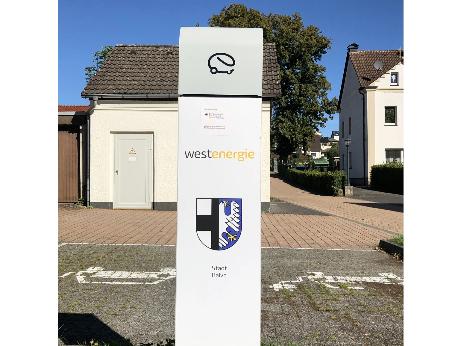 E-Ladesäule Garbeck Stadt Balve