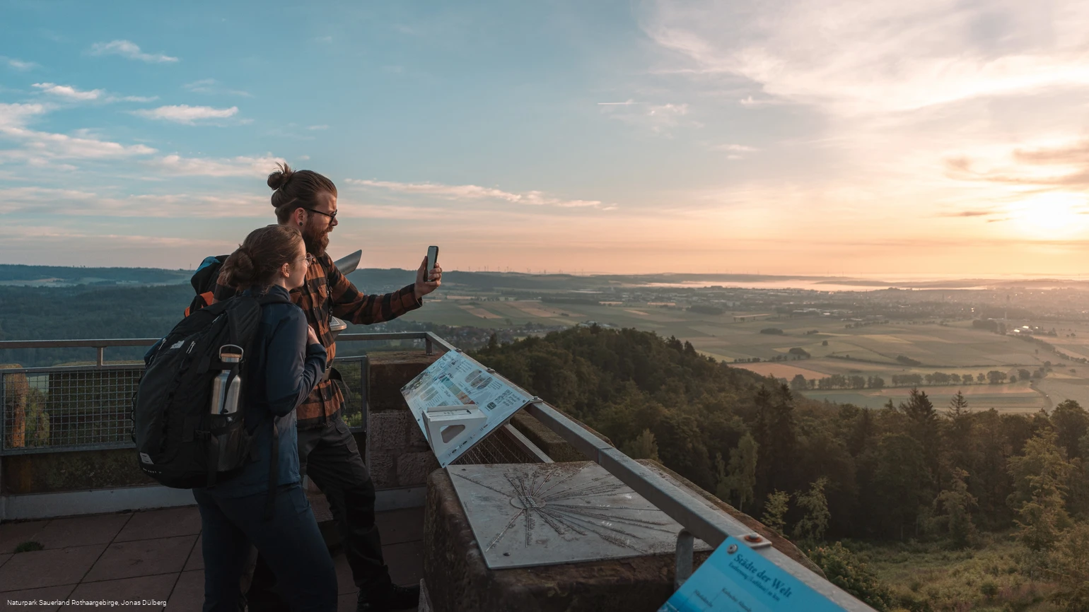 Auf dem Georg Viktor Turm
