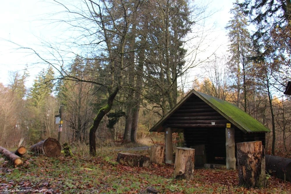 Bietet zu jeder Jahreszeit Schutz: Die Schutzhütte