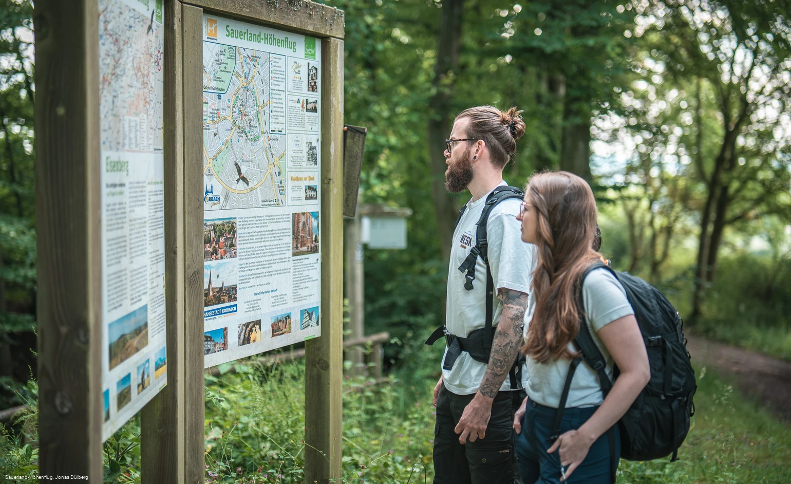 Infotafeln Wanderportal Eisenberg Höhenflug