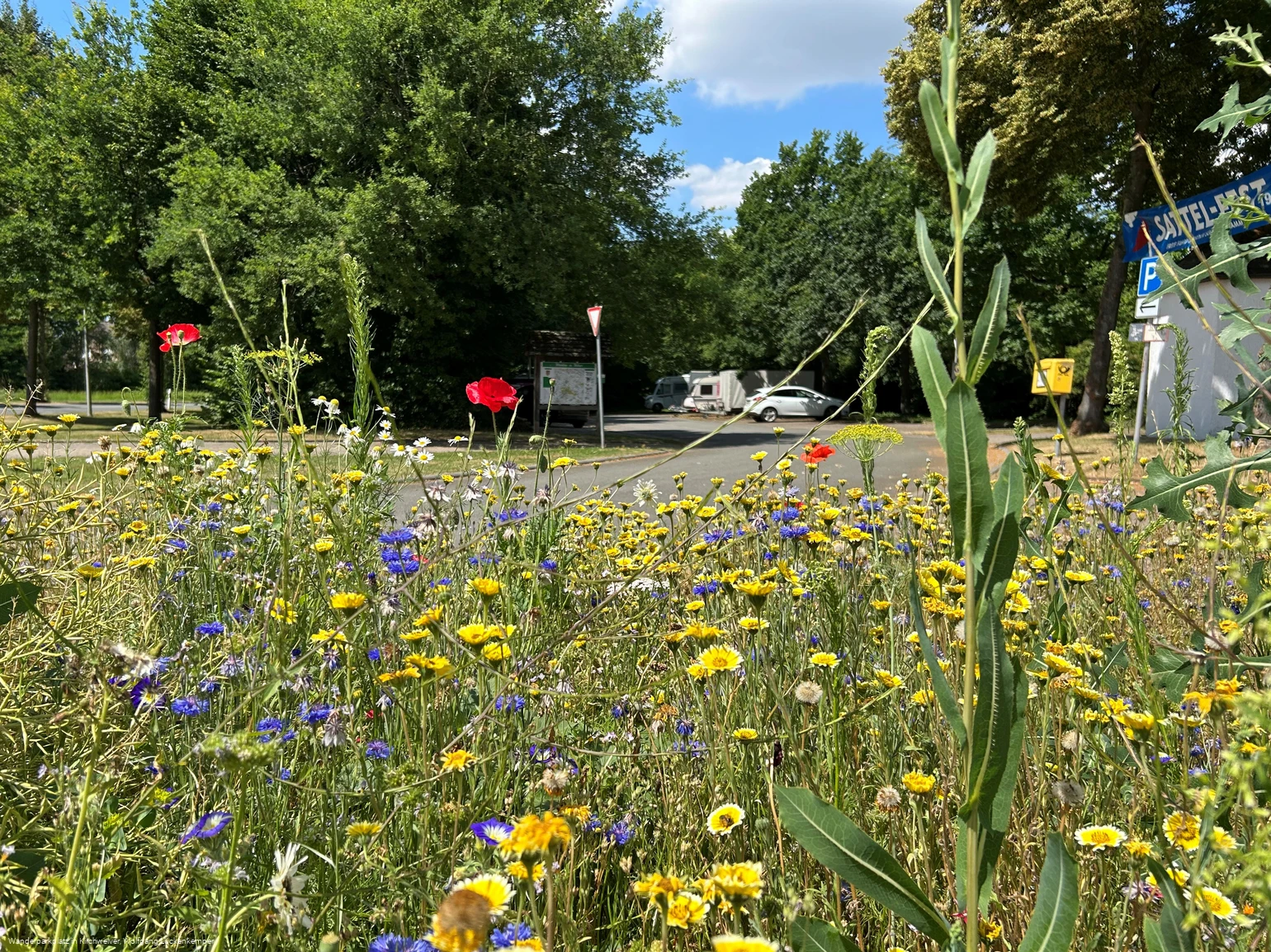 Wanderparkplatz in Kirchwelver