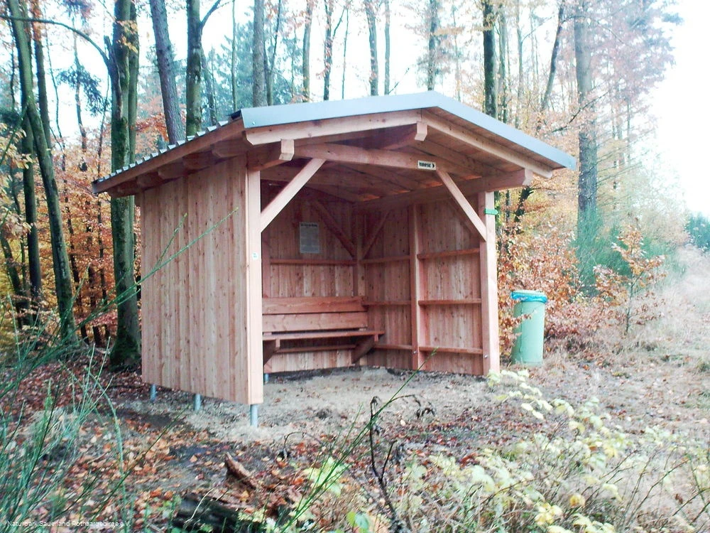 Schutz zu jeder Jahreszeit: die Schutzhütte Kauken