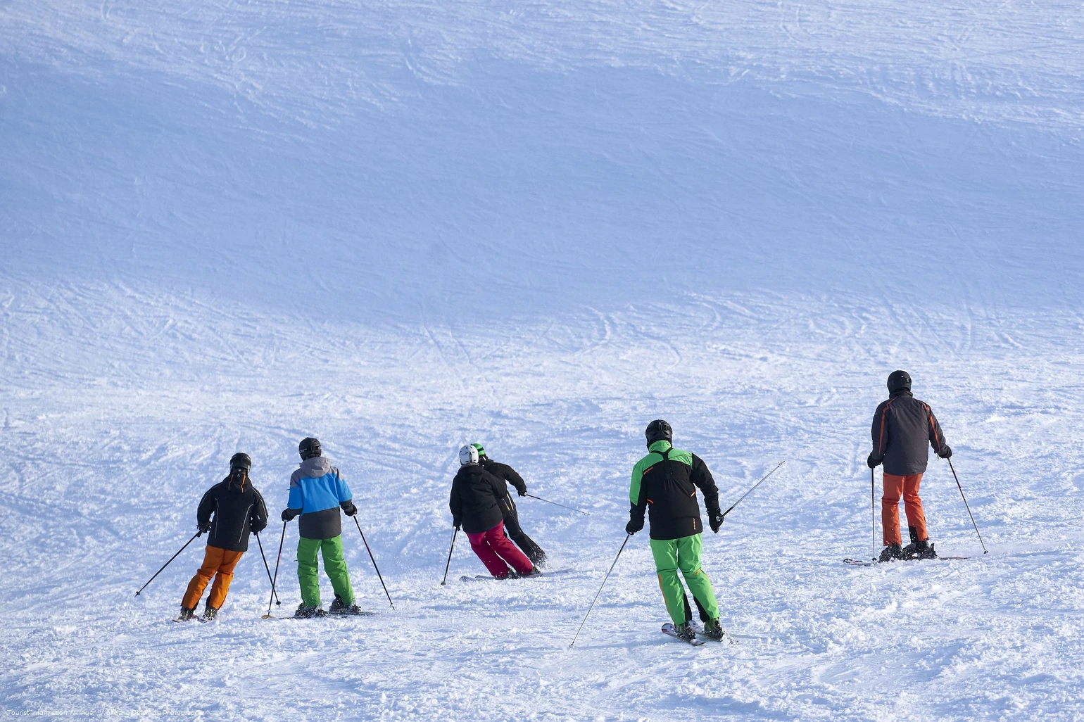 Skifahrer in Willingen