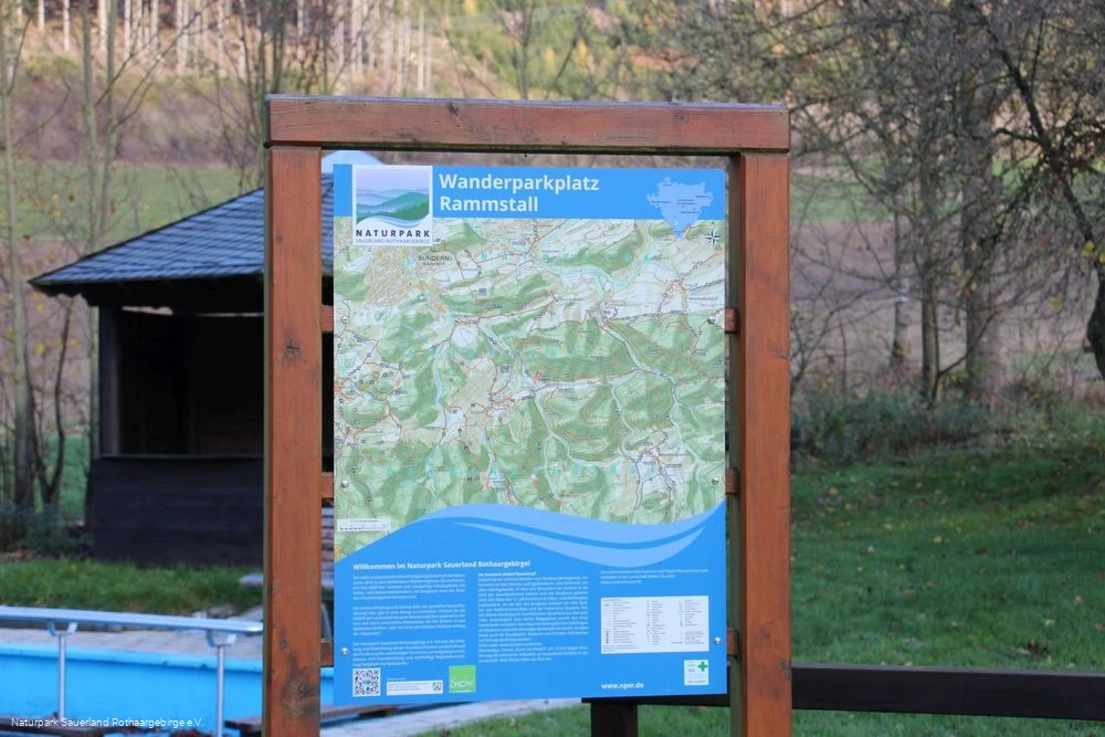 Willkommen auf dem Wanderparkplatz Rammstall