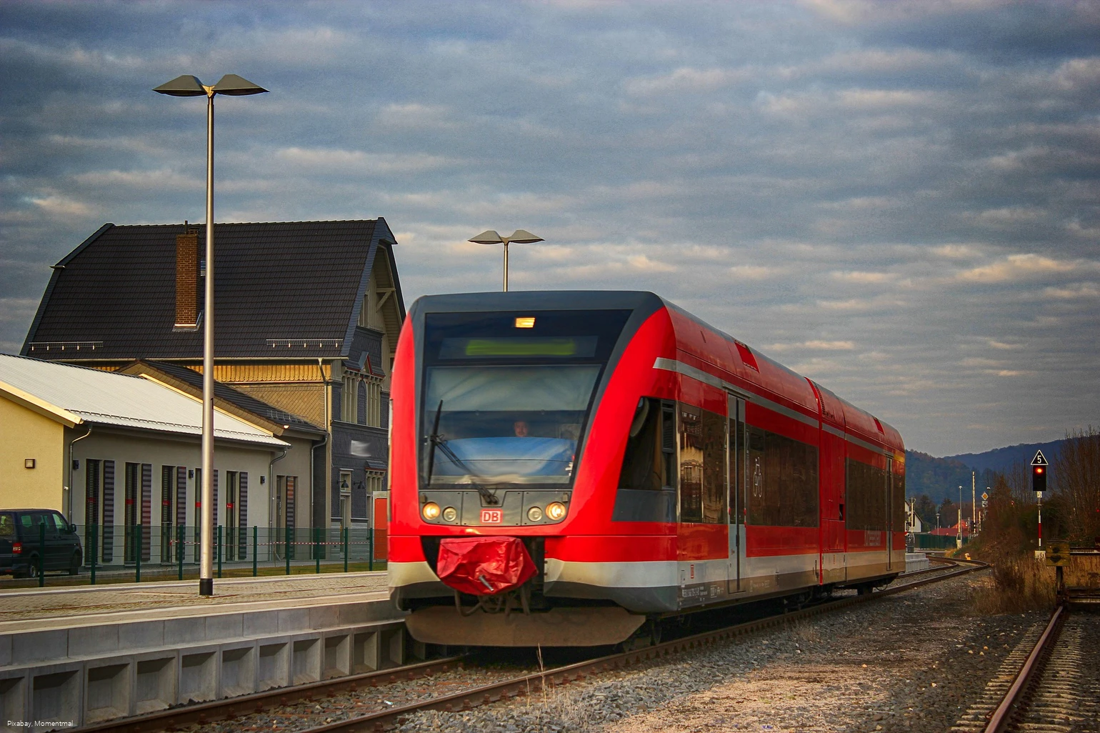 Haltestelle Bahnhof Marsberg - Symbolbild