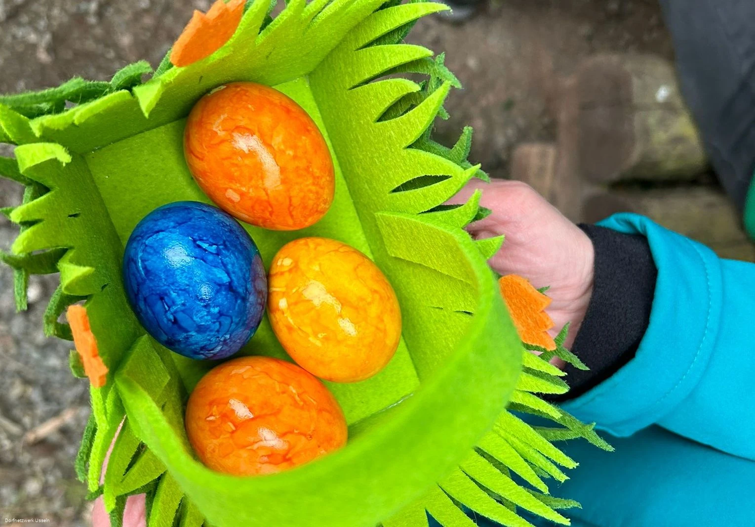 Ostereier, Ostereiersuche Usseln.jpg