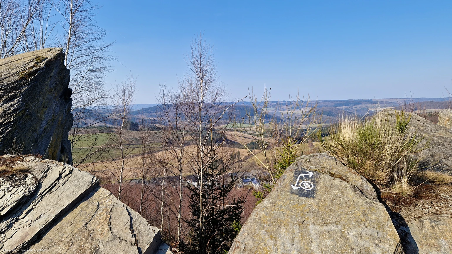 Andreasberger Klippen, BestWeg Andreasberg ,(B) Bestwiger Panoramaweg