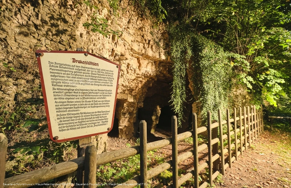 Die Drakenhöhlen in Marsberg