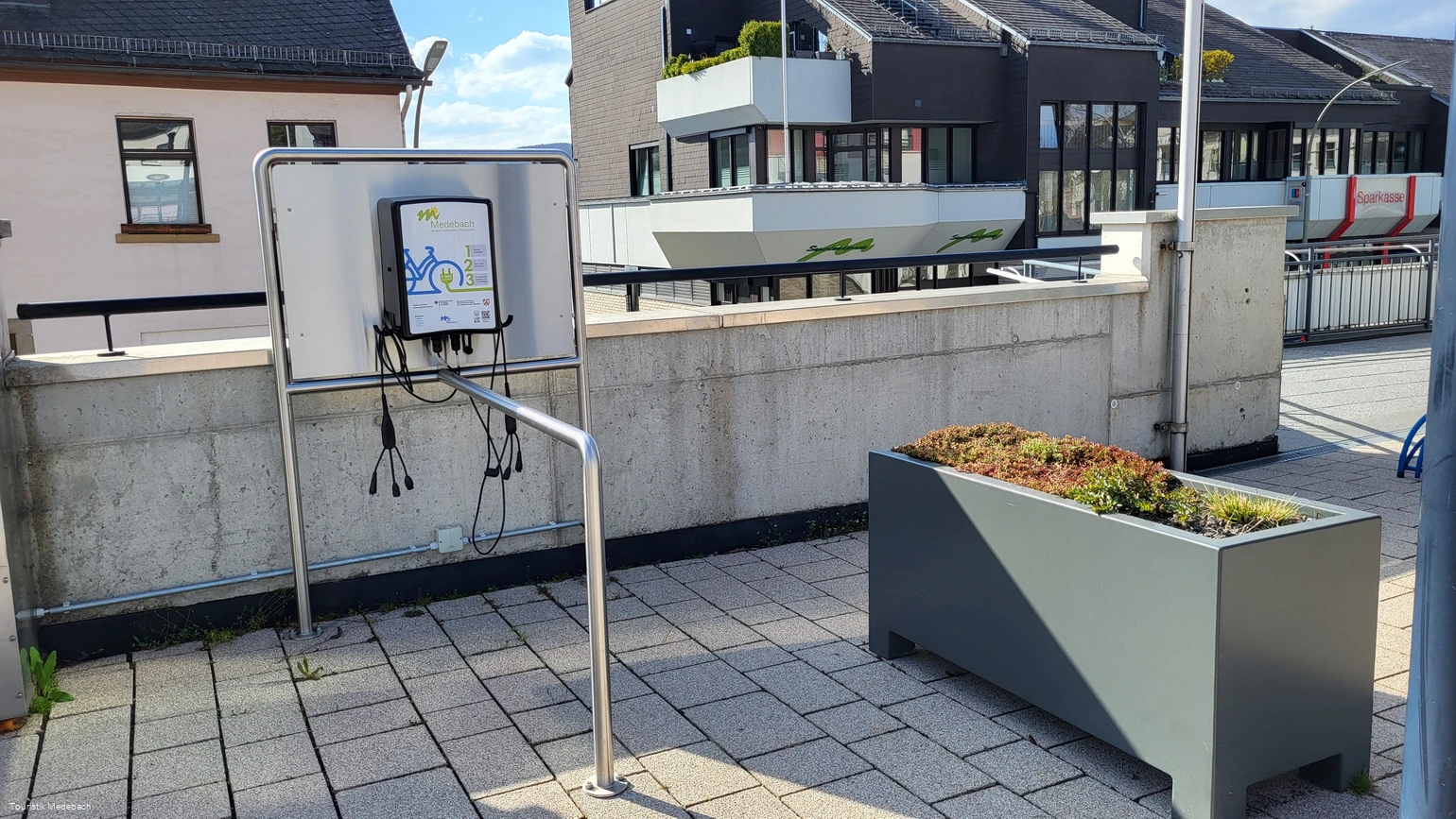 E-Bike Ladestation Marktplatz