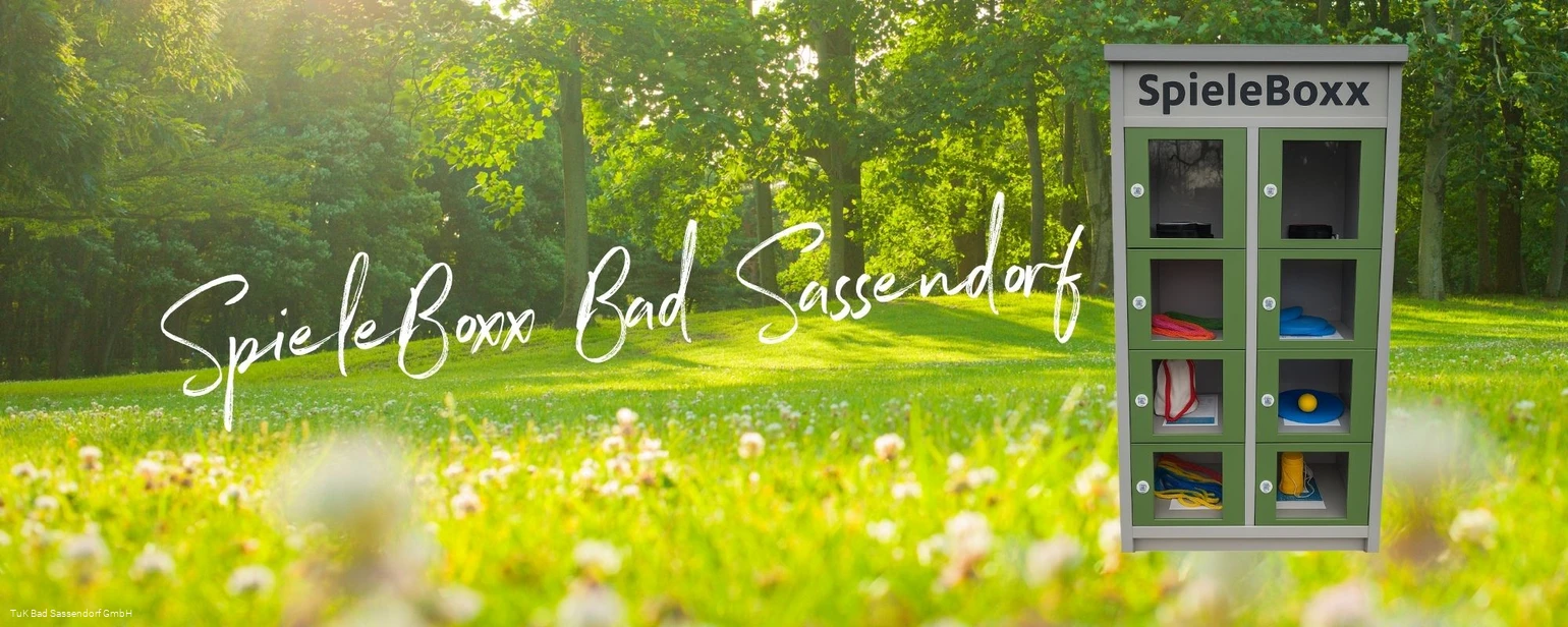 SpieleBoxx im Kurpark Bad Sassendorf