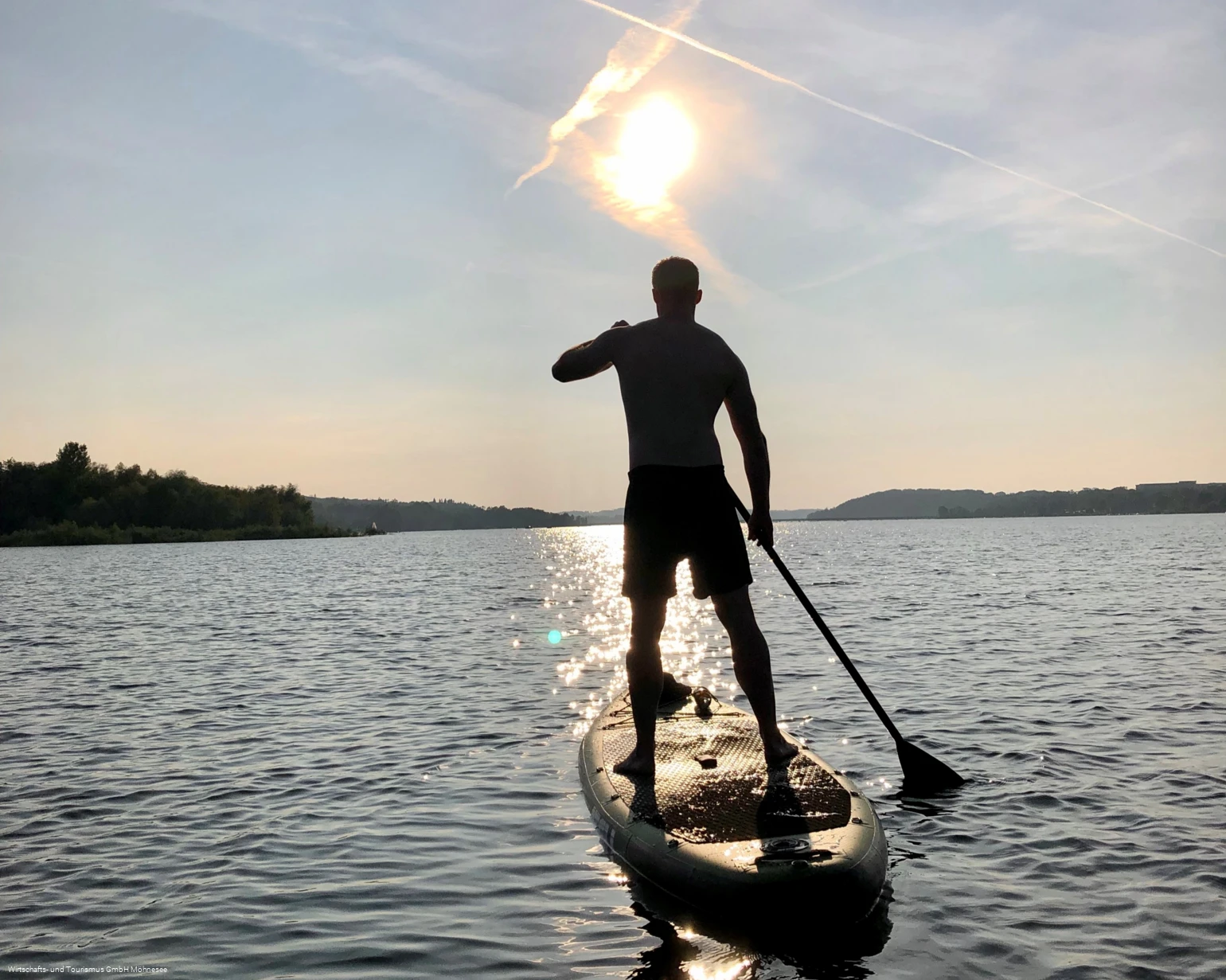 SUP auf dem Möhnesee