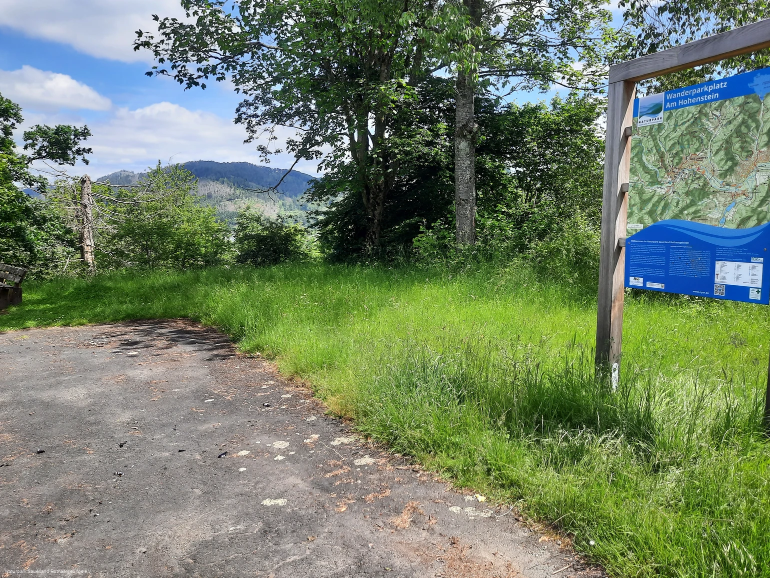 Parken unweit des Kurparks