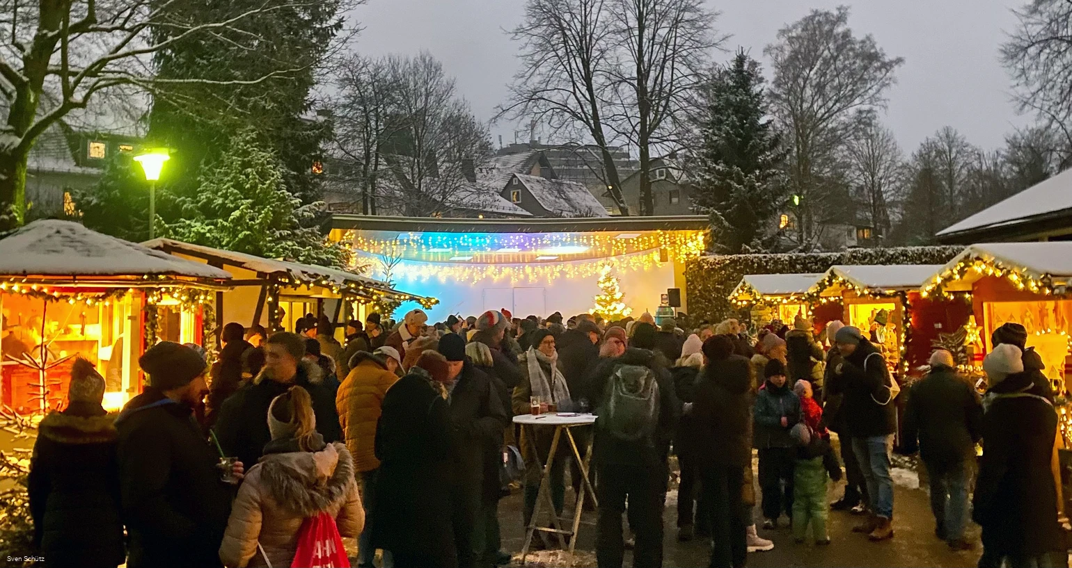 Willinger Wintermaerchen im Kurgarten