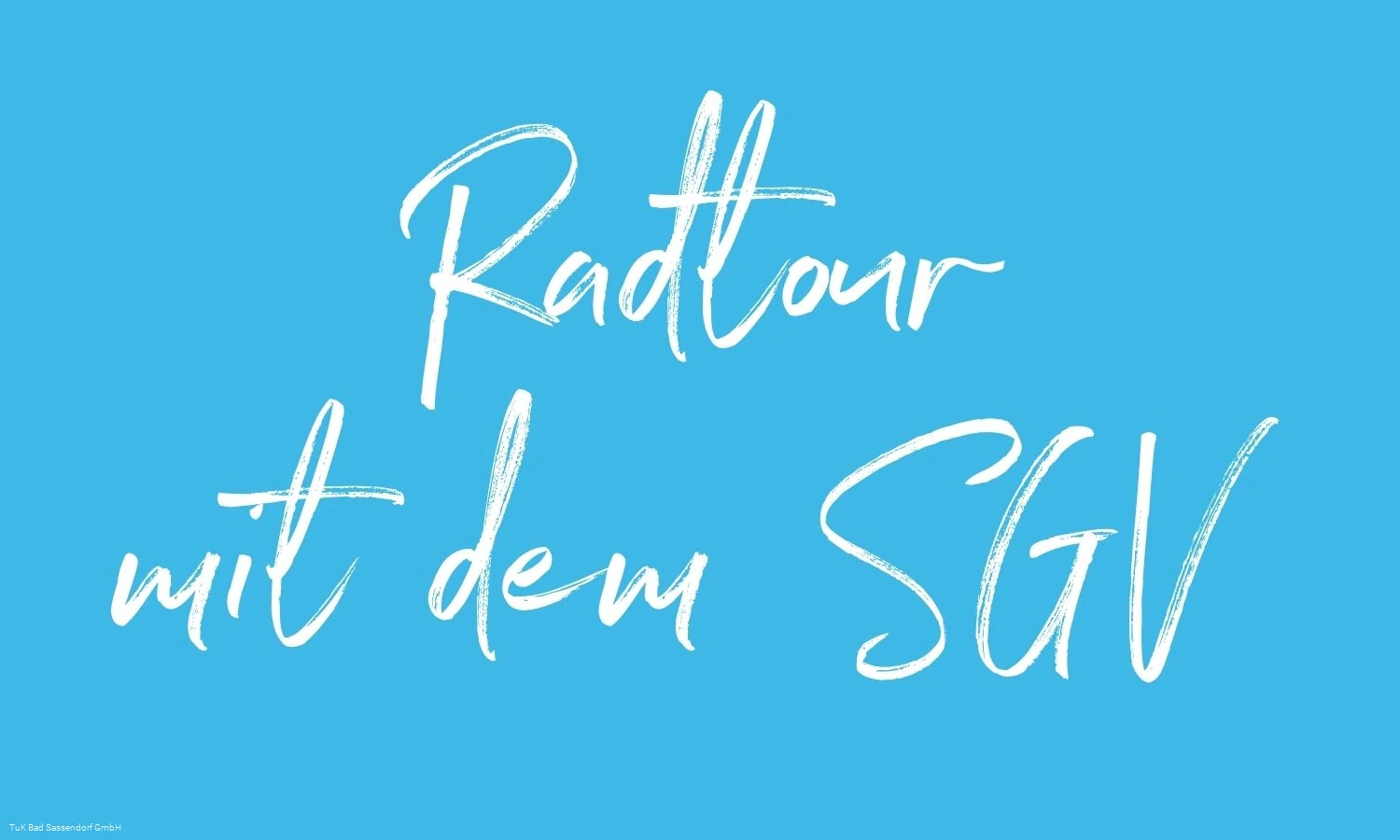 Radtouren mit dem SGV Bad Sassendorf