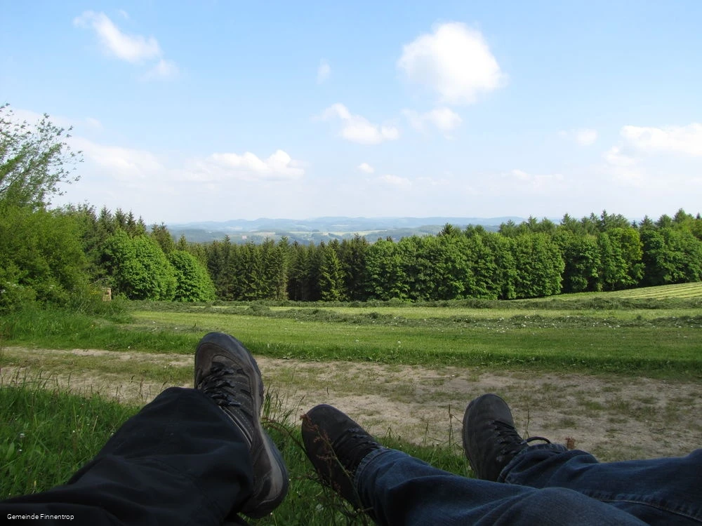 Aussicht von Bank