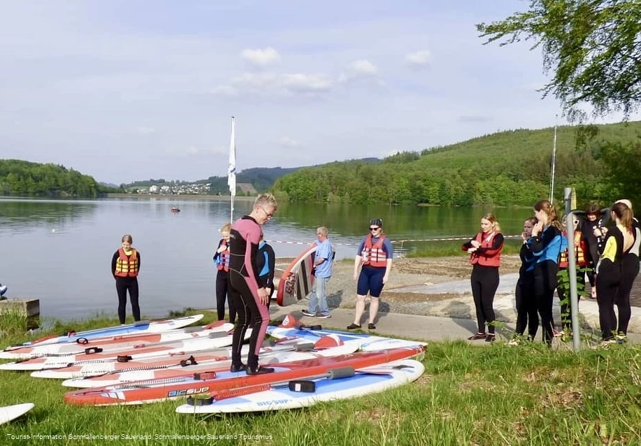 SUP am Hennesee