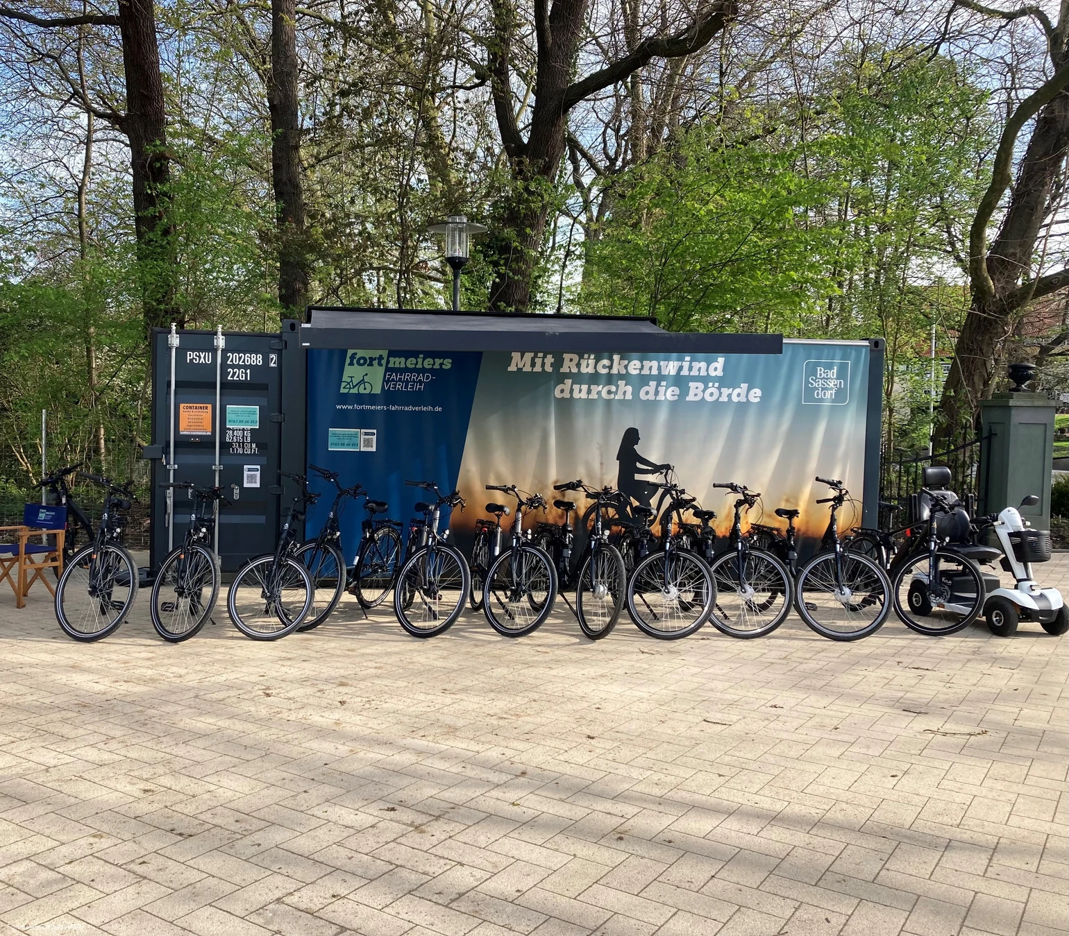 Fortmeiers Fahrradverleih Saison 2024