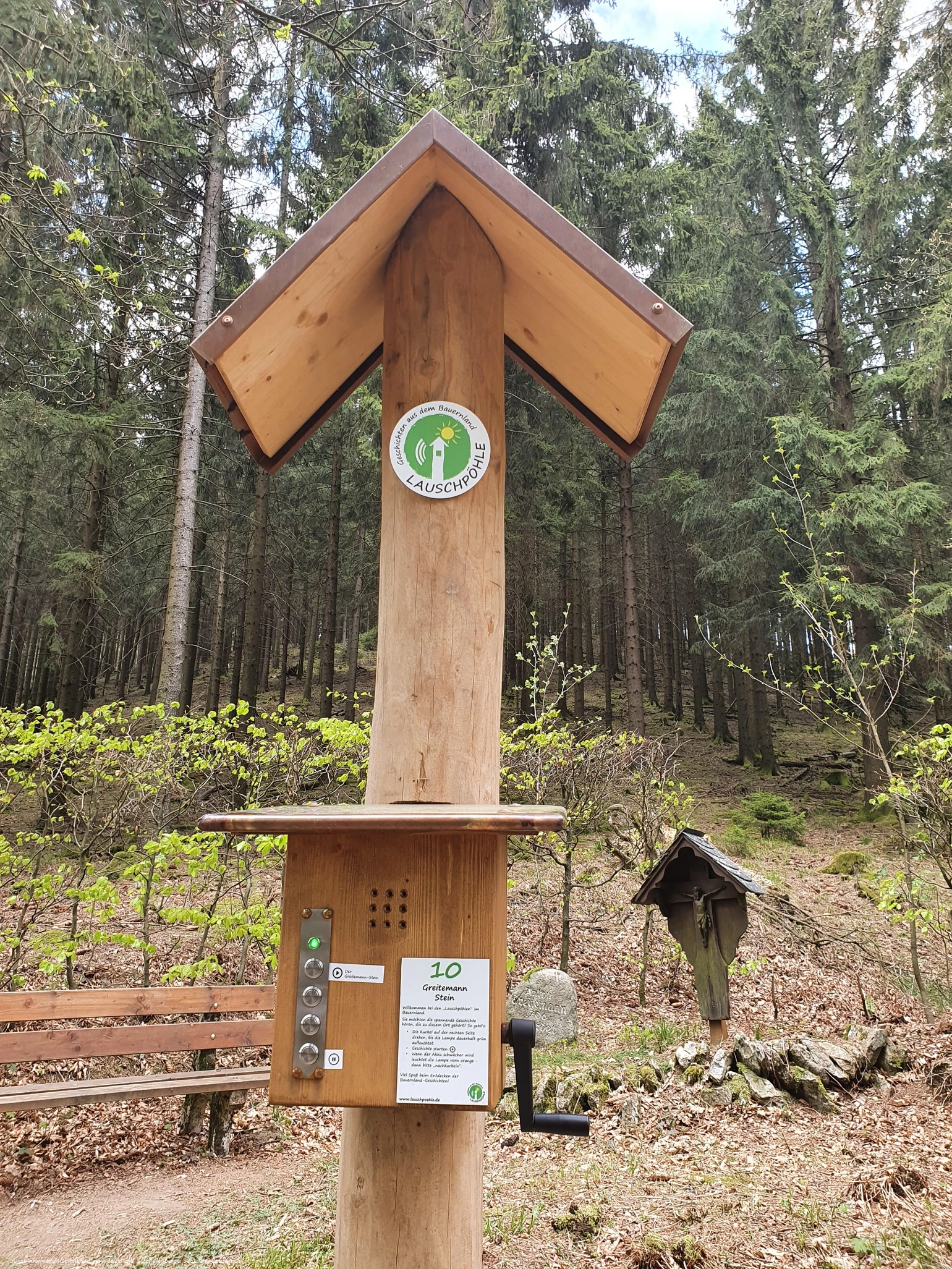 Lauschpohl bei Greitemanns Stein