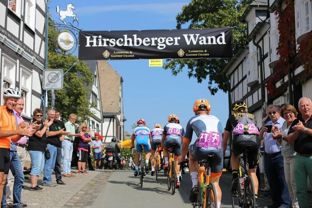 Radrennen an der Hirschberger Wand Radrennen an der Hirschberger Wand