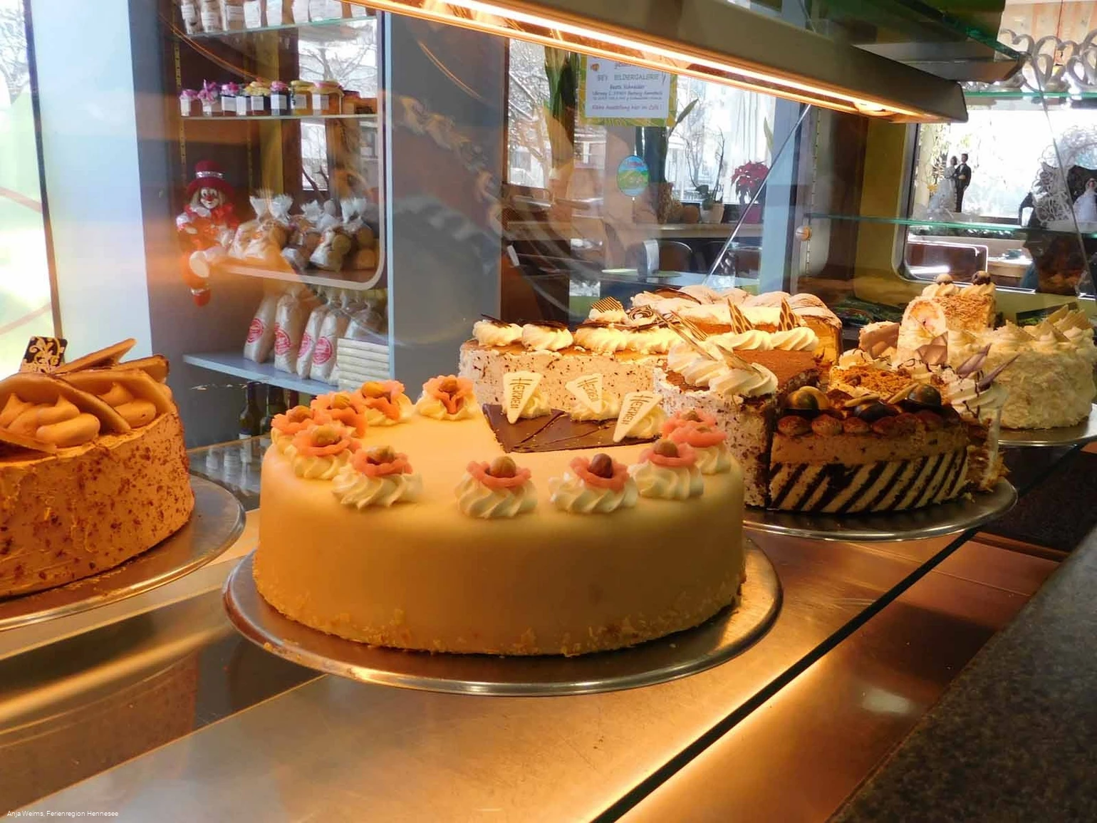 Torten im Café Hamich Torten im Café Hamich