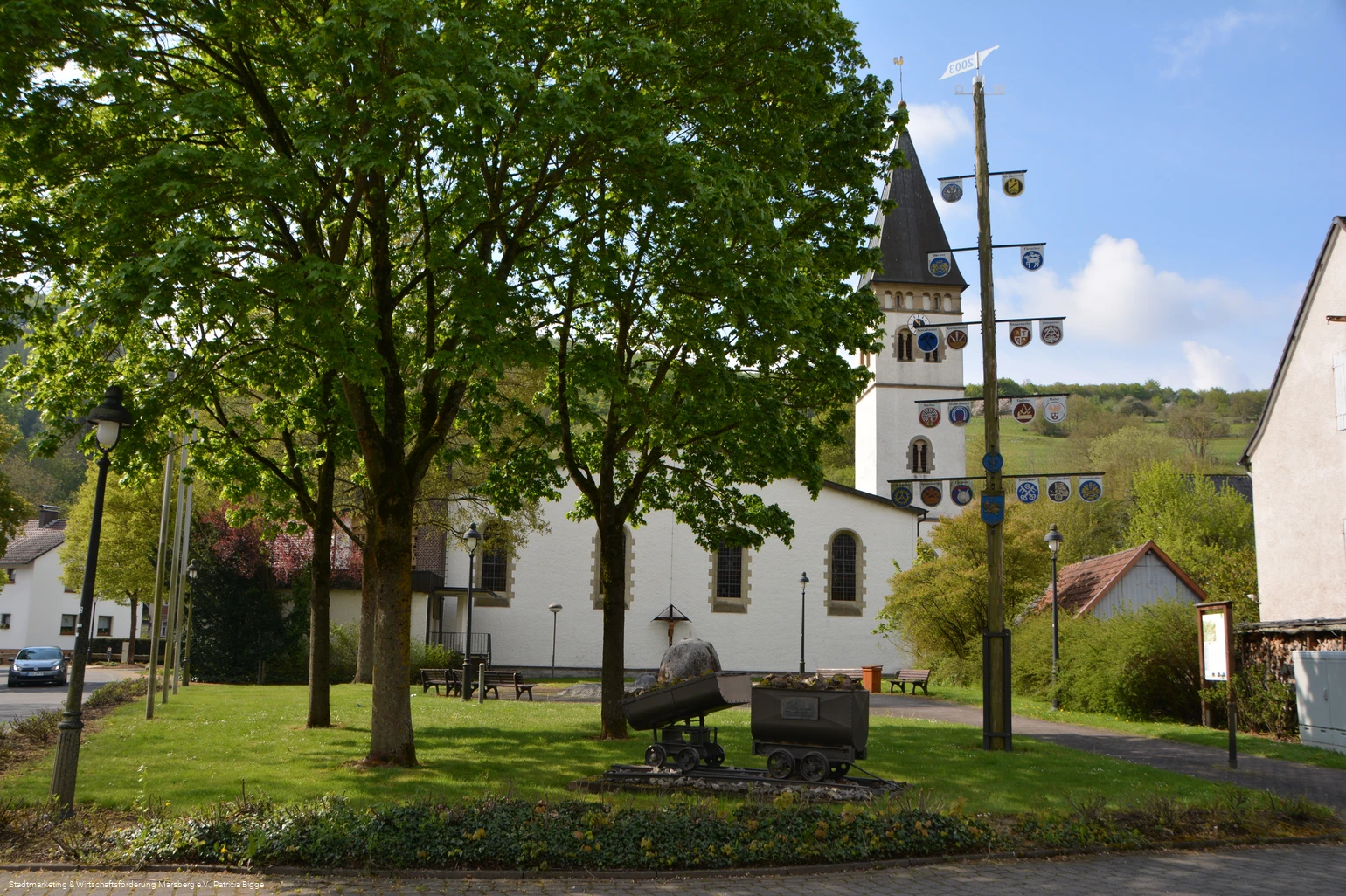 St. Markus Kirche Beringhausen (Marsberg, Sauerland)