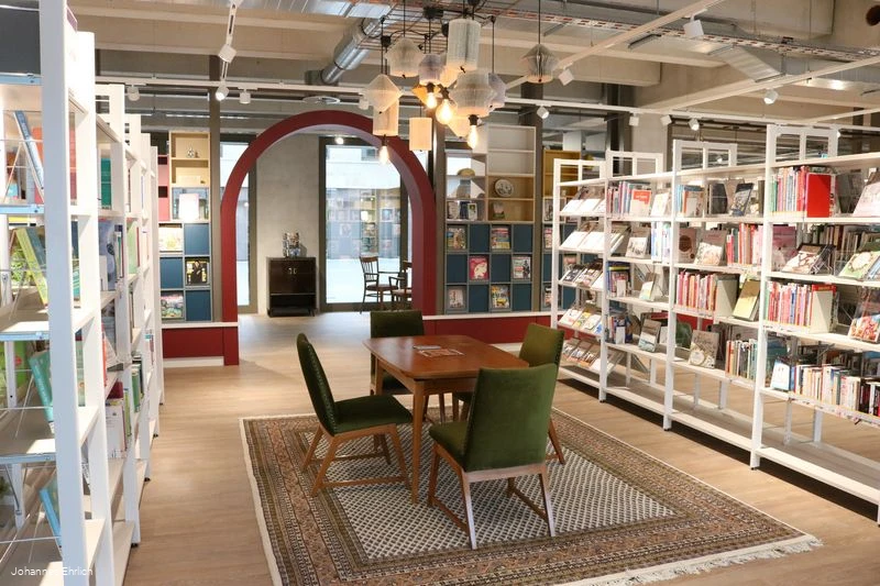 Dorte-Hilleke-Stadtbibliothek Menden, Sitzbereich Dorte-Hilleke-Stadtbibliothek Menden, Sitzbereich