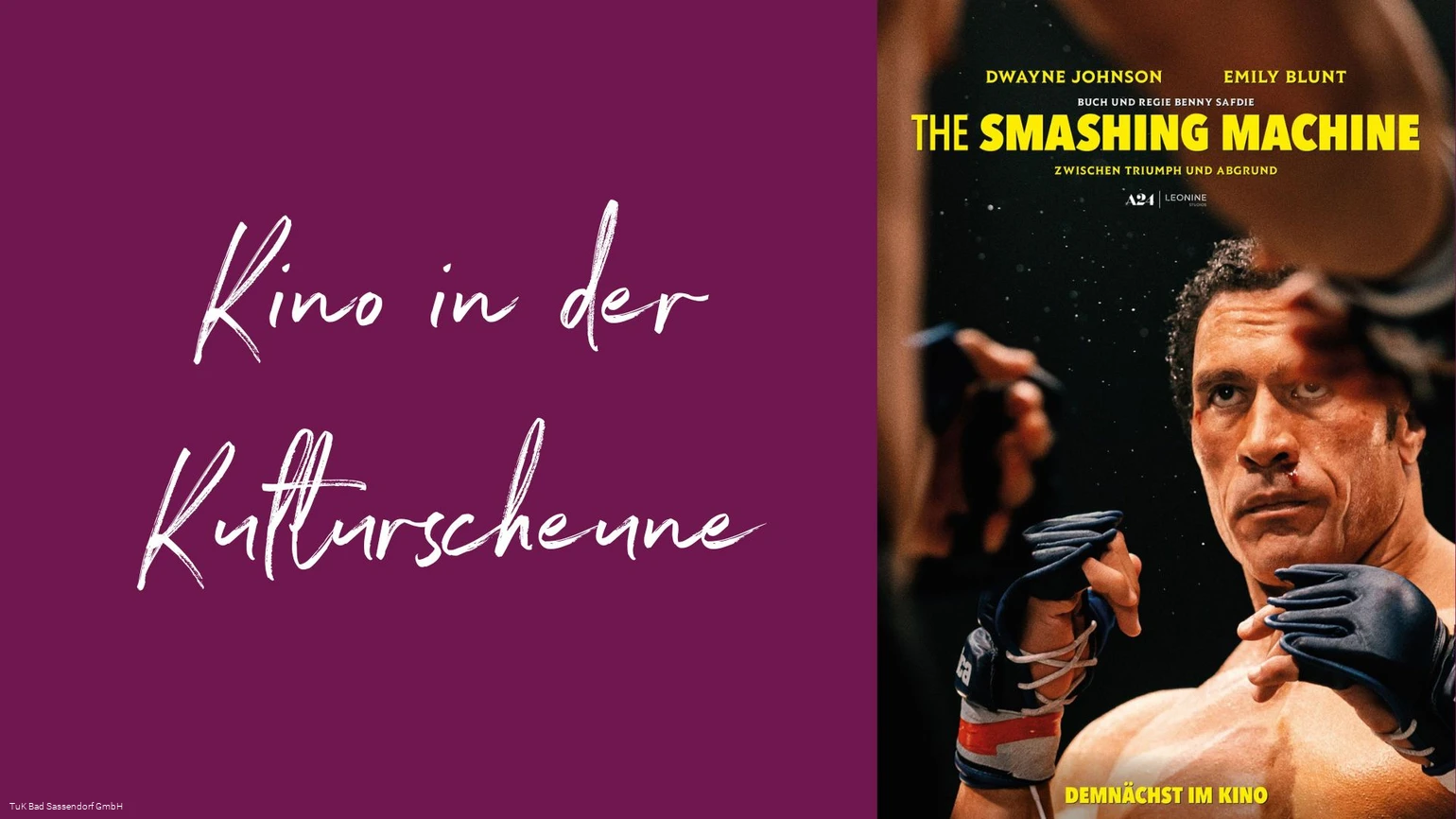 Kino in der Kulturscheune - The Smashing Machine