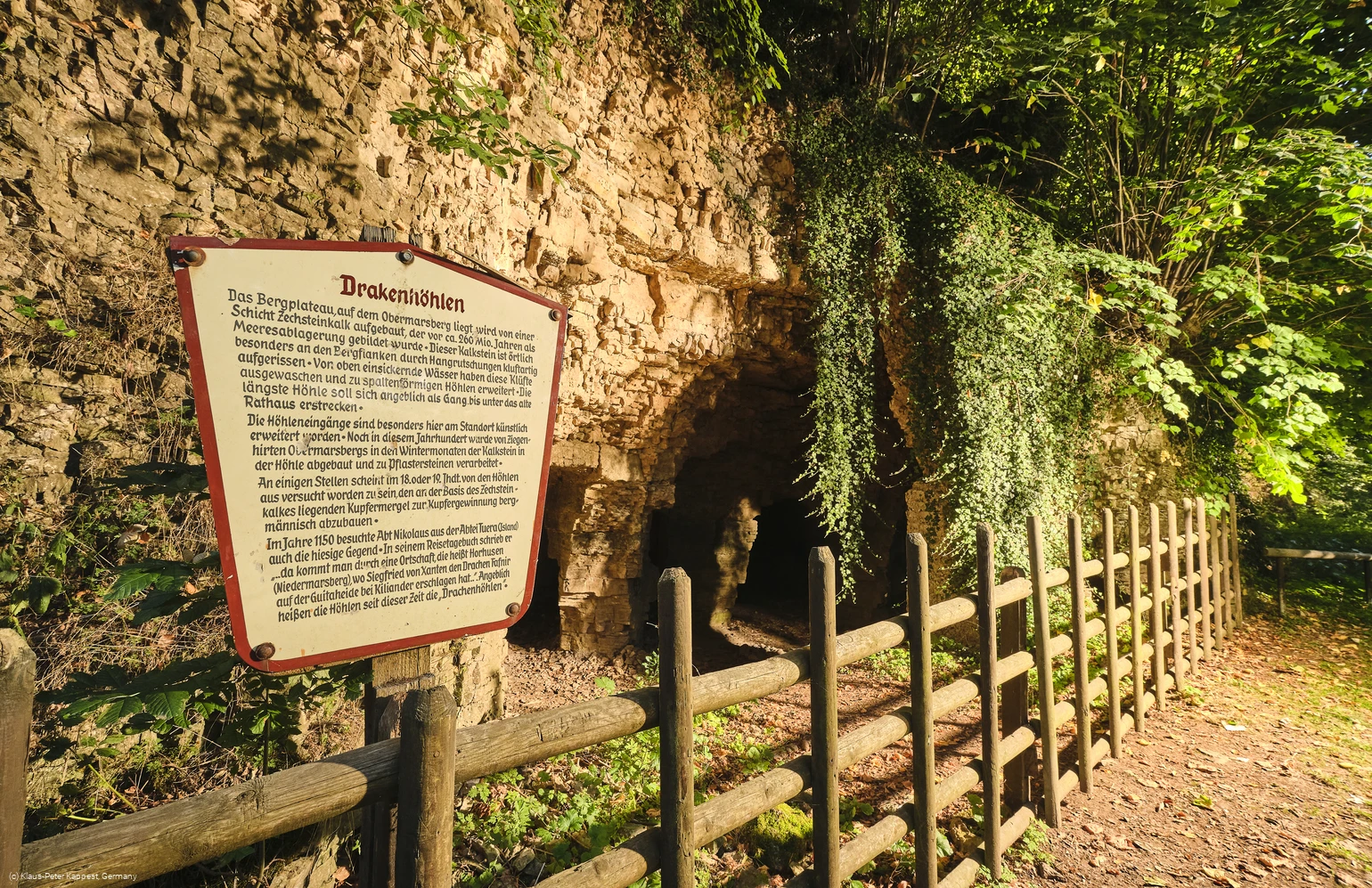 Obermarsberg Wald / Drakenhöhlen