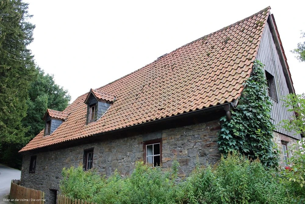 Das historische Mühlengebäude