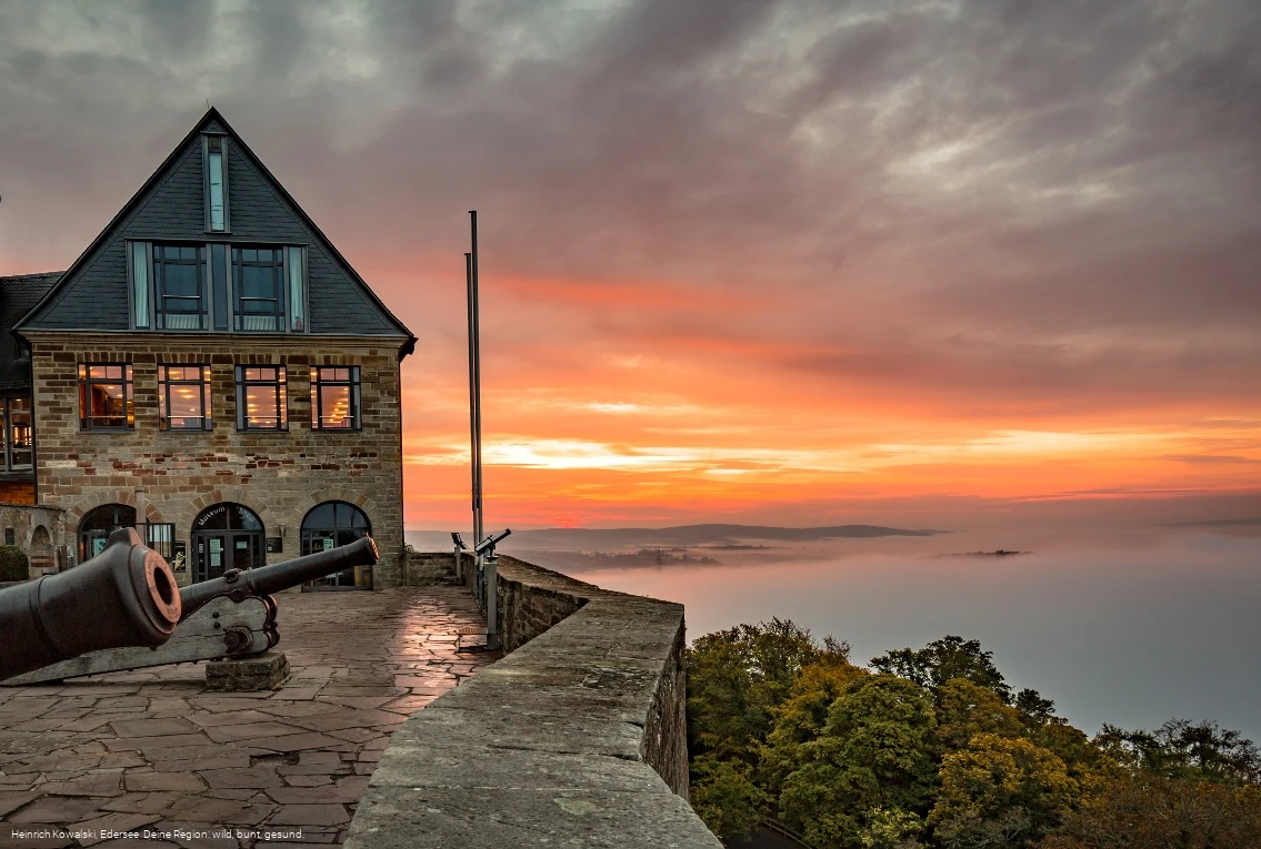 Aussichtsterrasse Schloss Waldeck