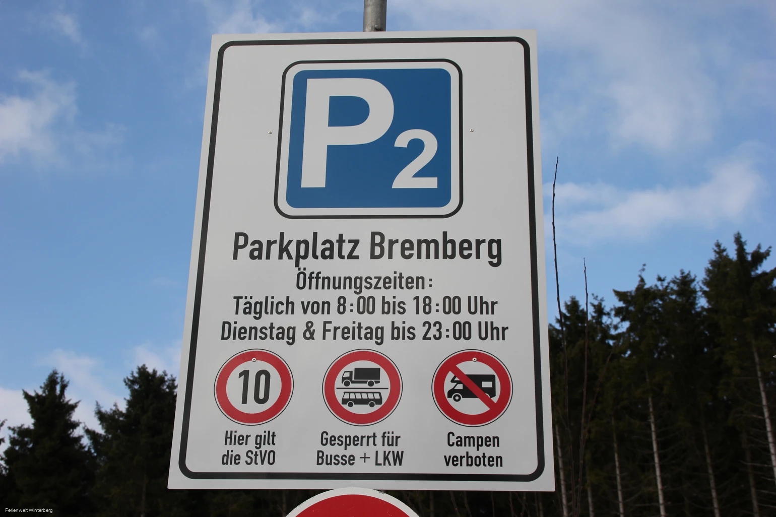 Parkplatz P2 Parkplatz P2