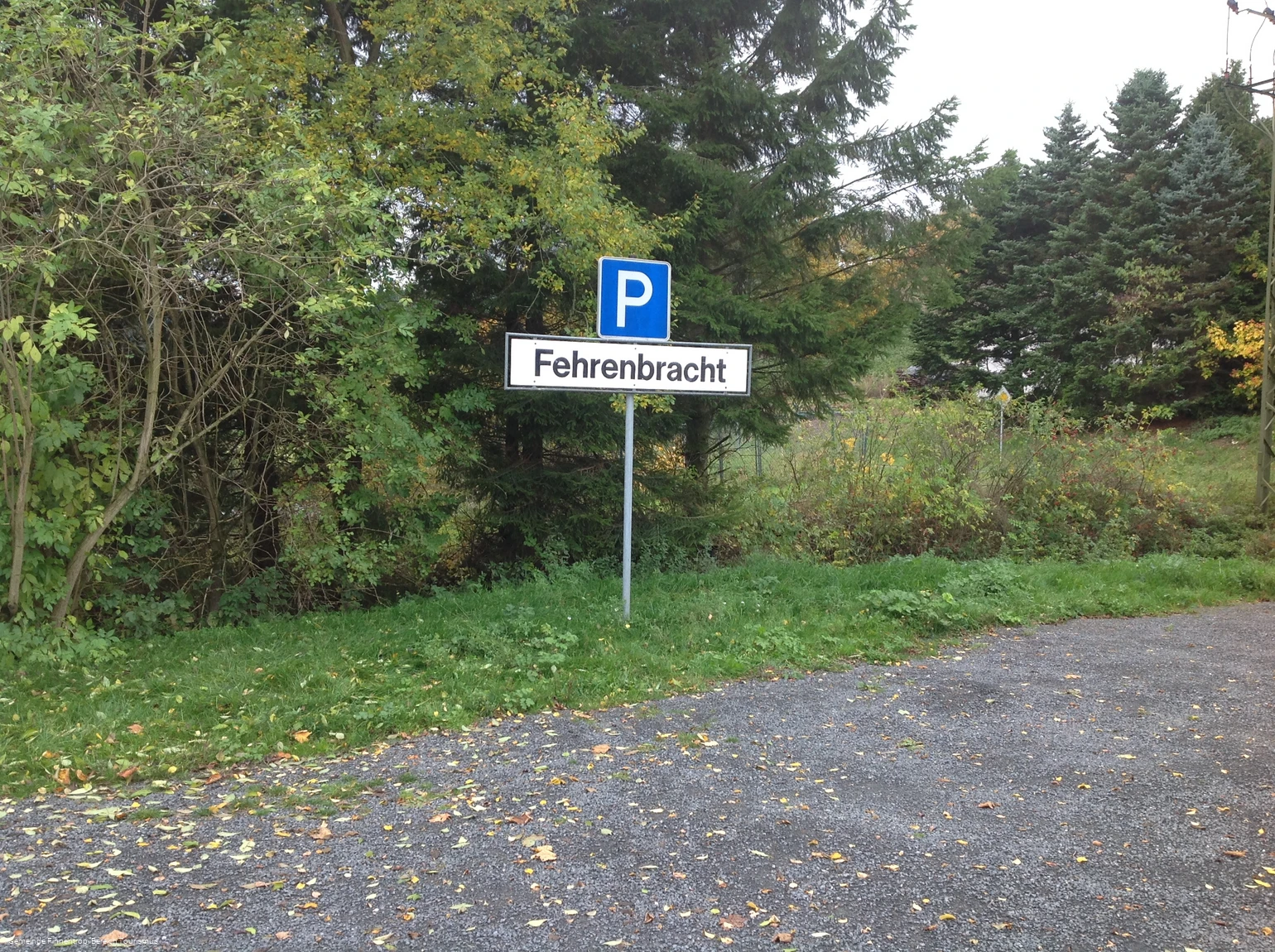 Parkplatz Fehrenbracht