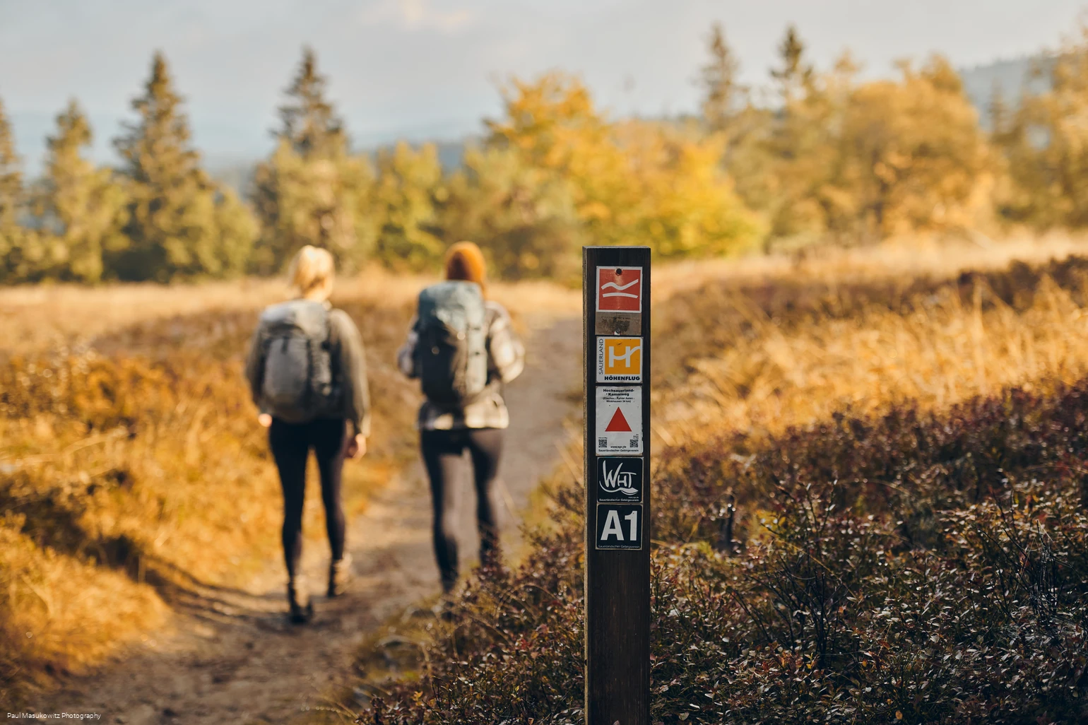 Sauerland-Wanderdoerfer im Herbst