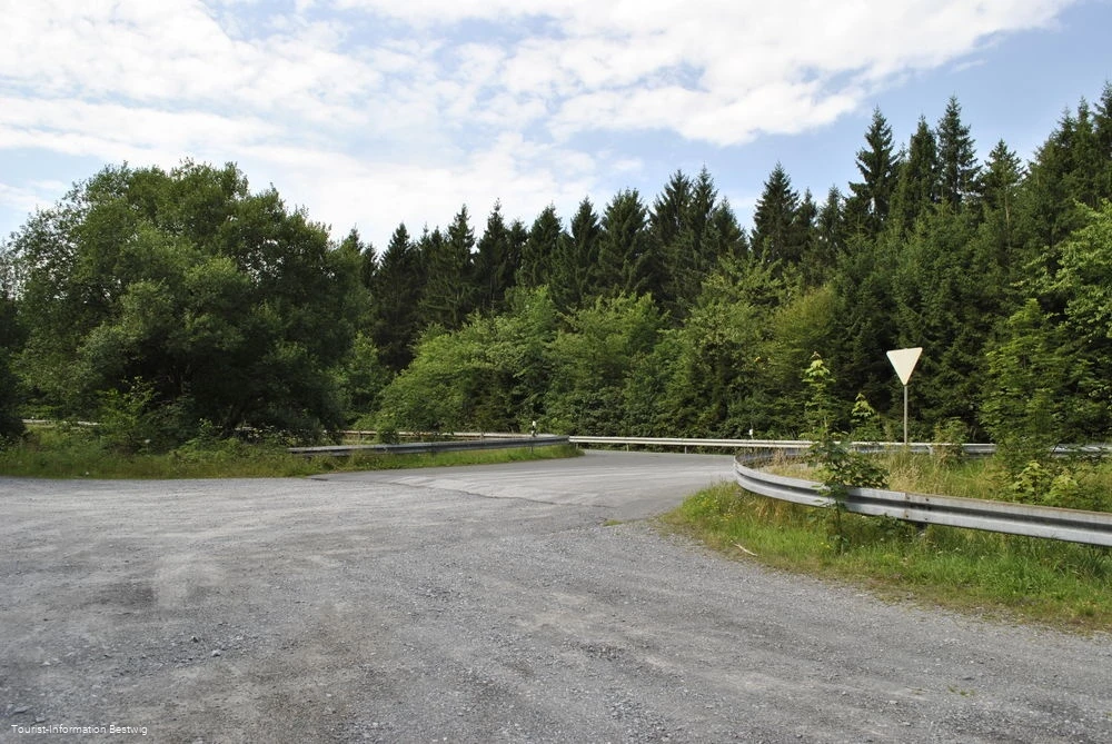 Wanderparkplatz in Grimlinghausen bei Bestwig