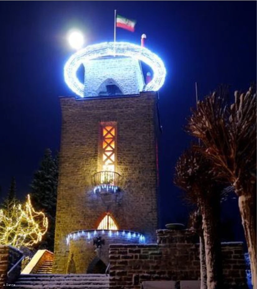 Der Adventskranz in Langscheid Der Adventskranz in Langscheid