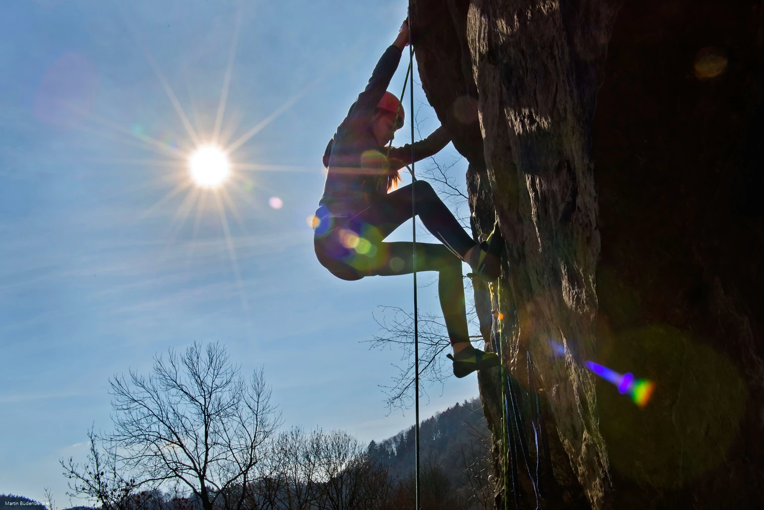 Naturklettergebiet Lenneplatte in Werdohl