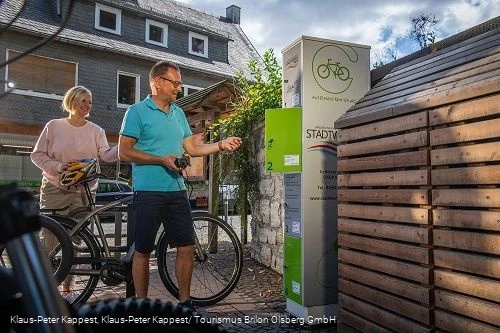 E-Bike-Ladestation