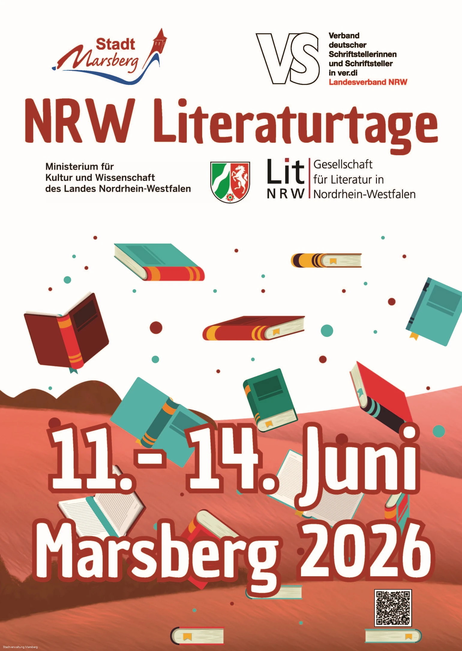 Literaturtage NRW 2026 Plakat Literaturtage NRW 2026 Plakat