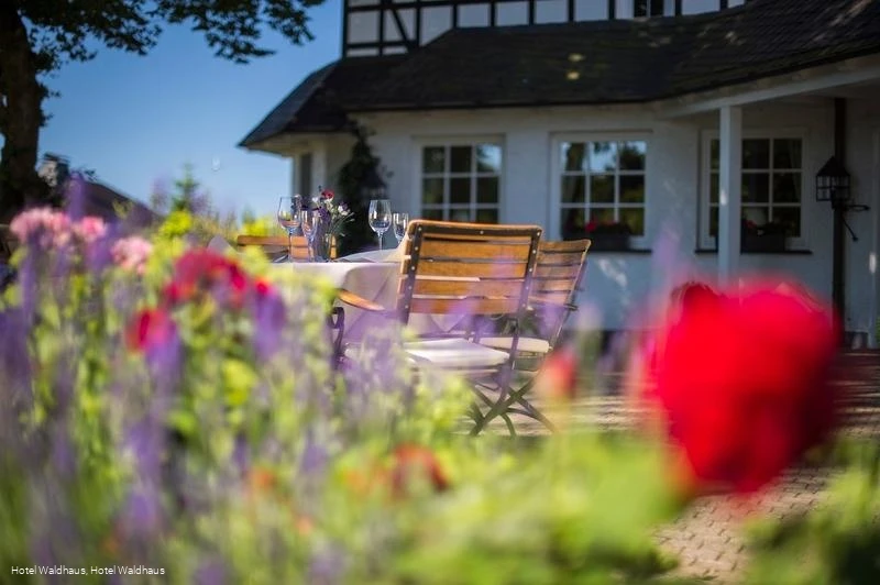 Biergarten Hotel Waldhaus Biergarten Hotel Waldhaus