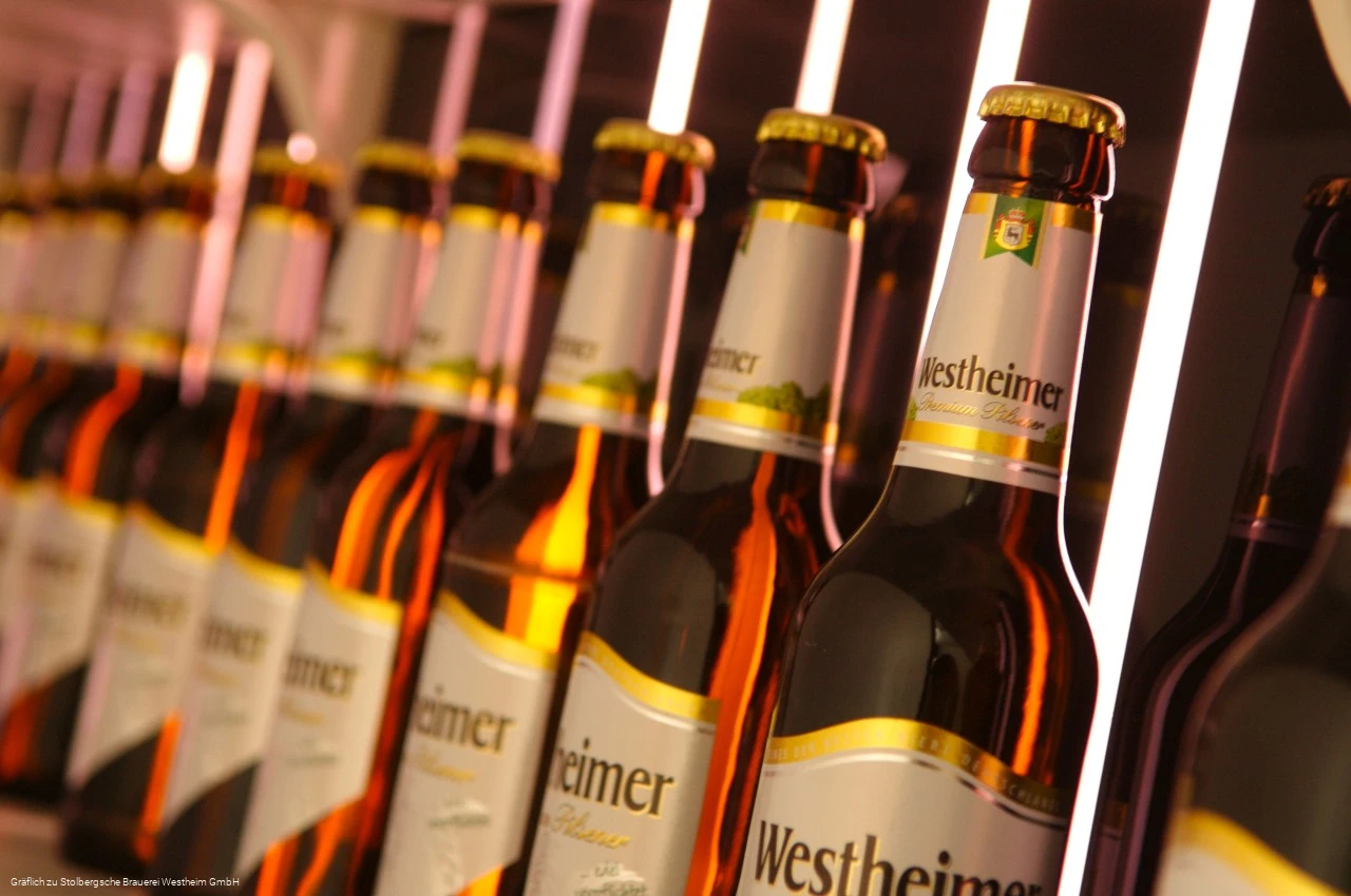 Gräflich zu Stolberg'sche Brauerei Westheim Flaschen