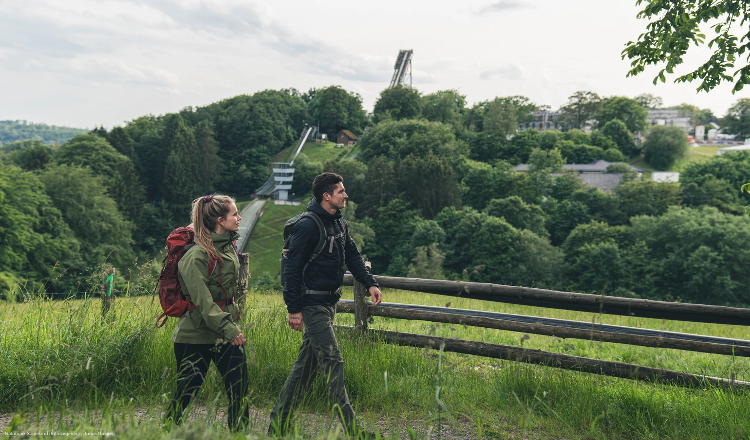 Wander vor der Meinhardus Mattenschanze
