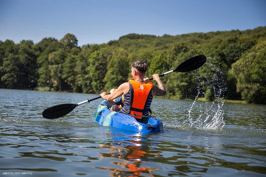 Kajak auf dem Hennesee