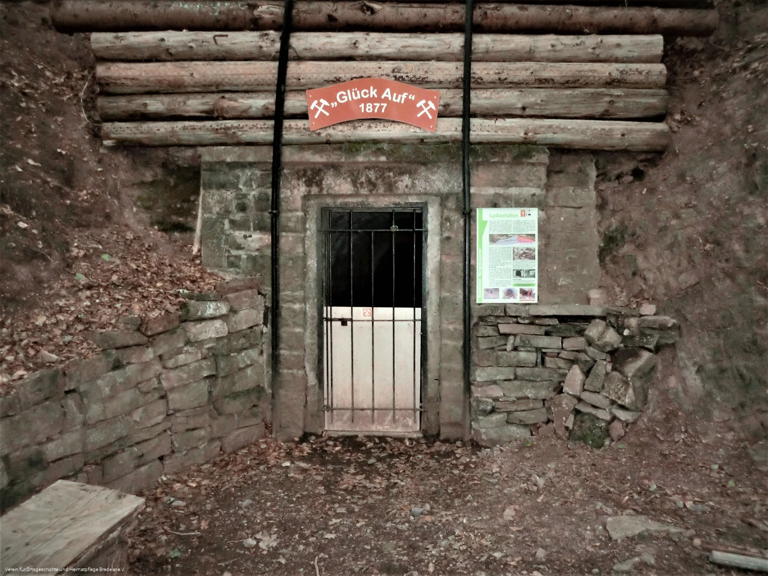 Lydiastollen Bergbauspuren Bredelar