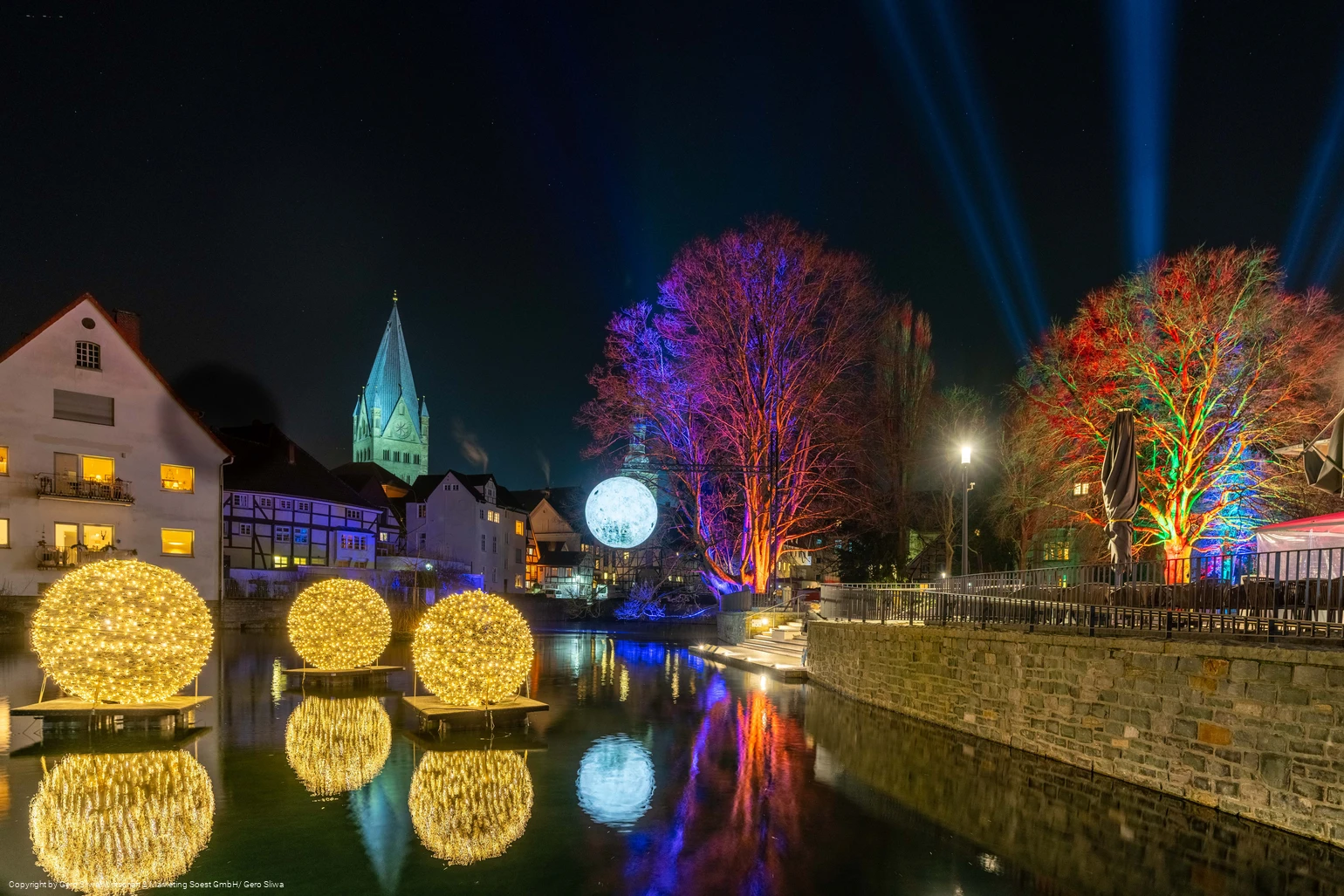 Winterstrahlen Großer Teich Winterstrahlen Großer Teich