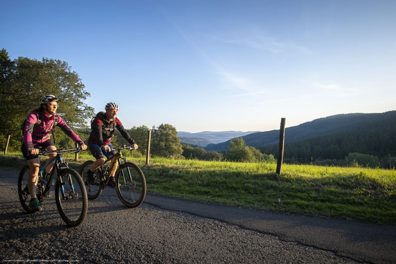 Fahrrad fahren in Kirchhundem-Ahe