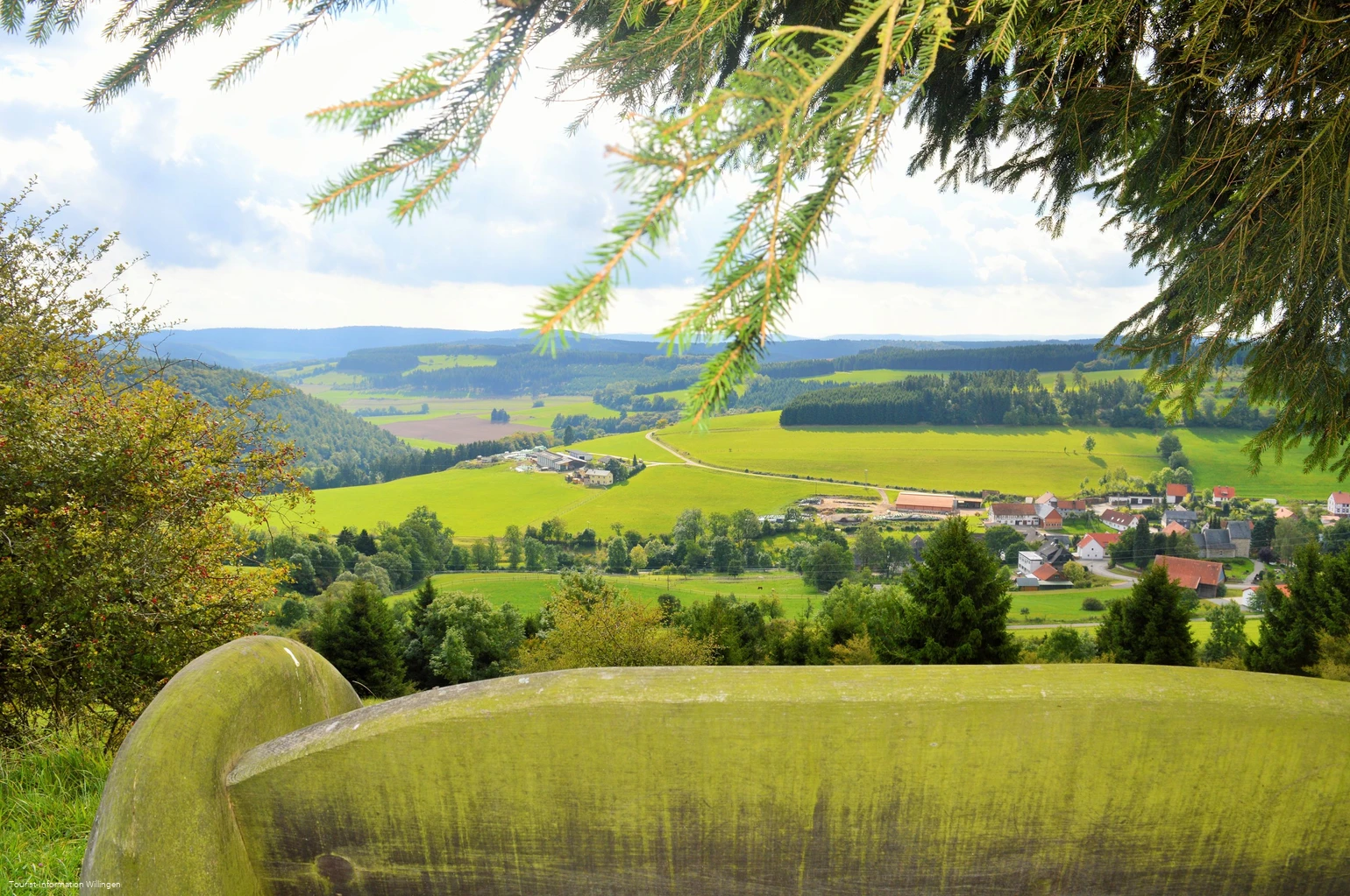 Blick auf Welleringhausen 