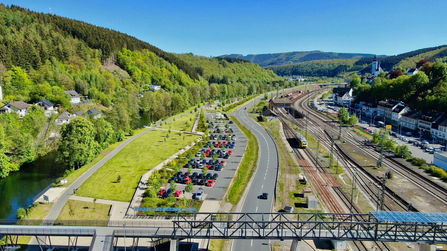 Parkplatz Lennepark
